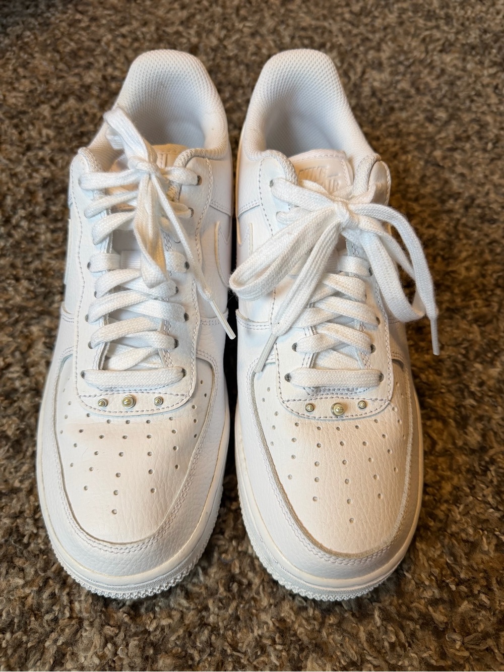 Nike White Women's Low-Top Sneakers